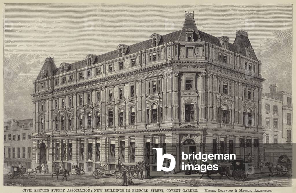 "Civil Service Supply Association" von English School, b/w