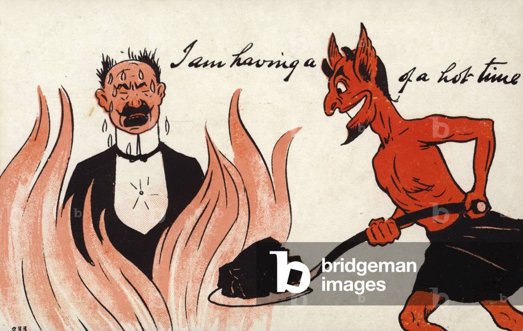 Sto avendo un diavolo di un tempo caldo (colore lito)