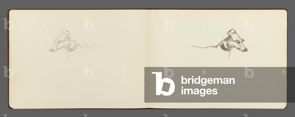 Seite aus einem Skizzenbuch