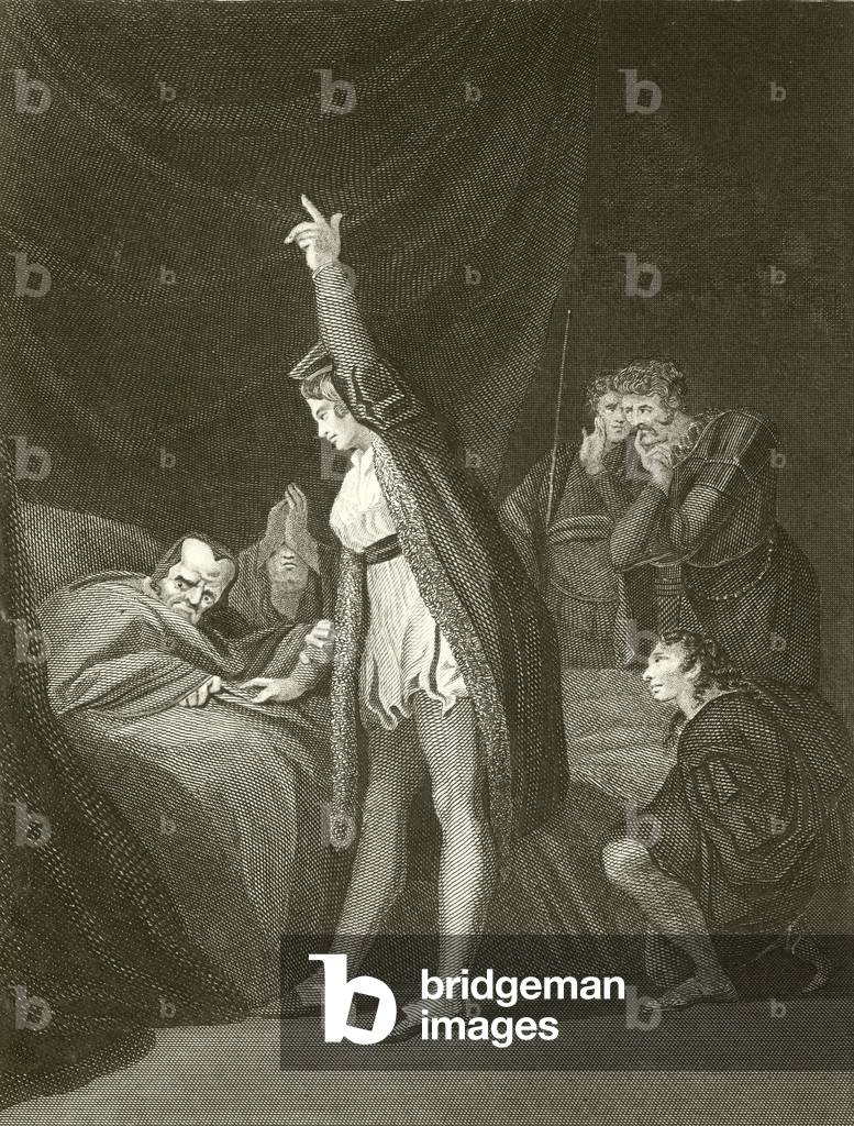 La morte del cardinale Beaufort (incisione)