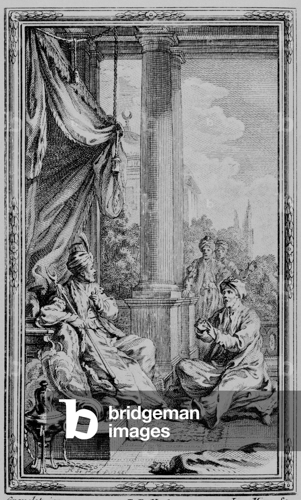 Immagine di Incisione "Melchisedech e Saladino" 1757 di Photo Josse