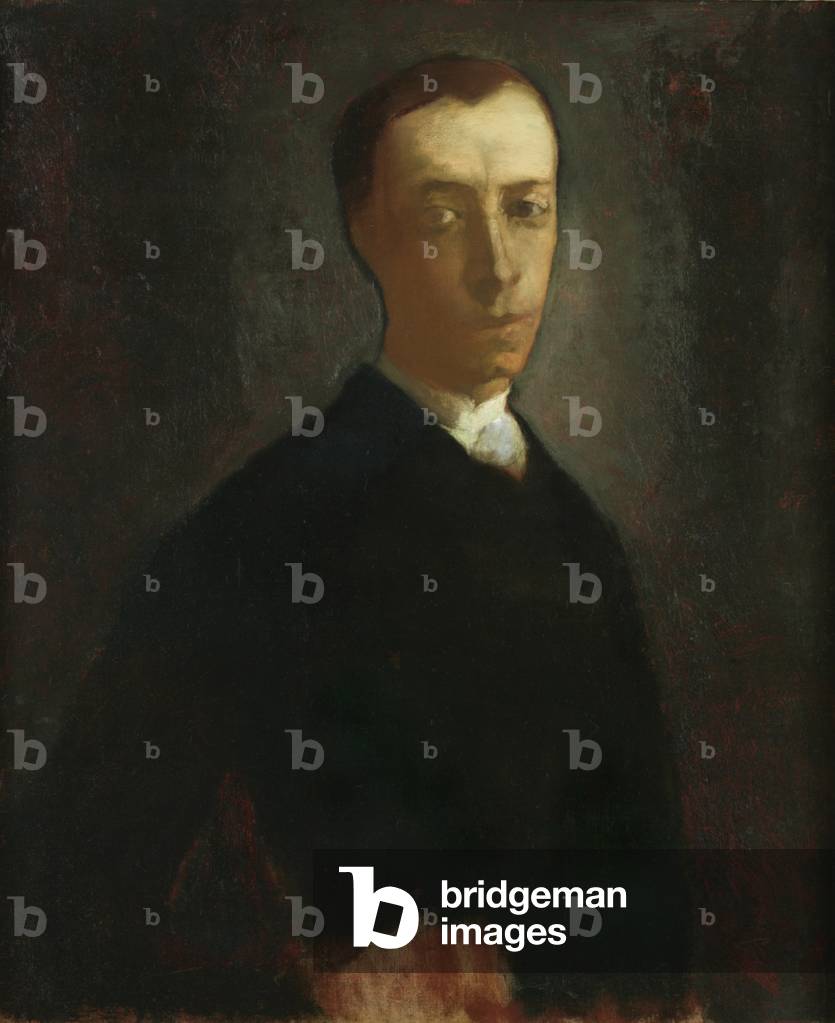 Image of Painting depicting Self-Portrait 1864 by John La Farge or Lafarge