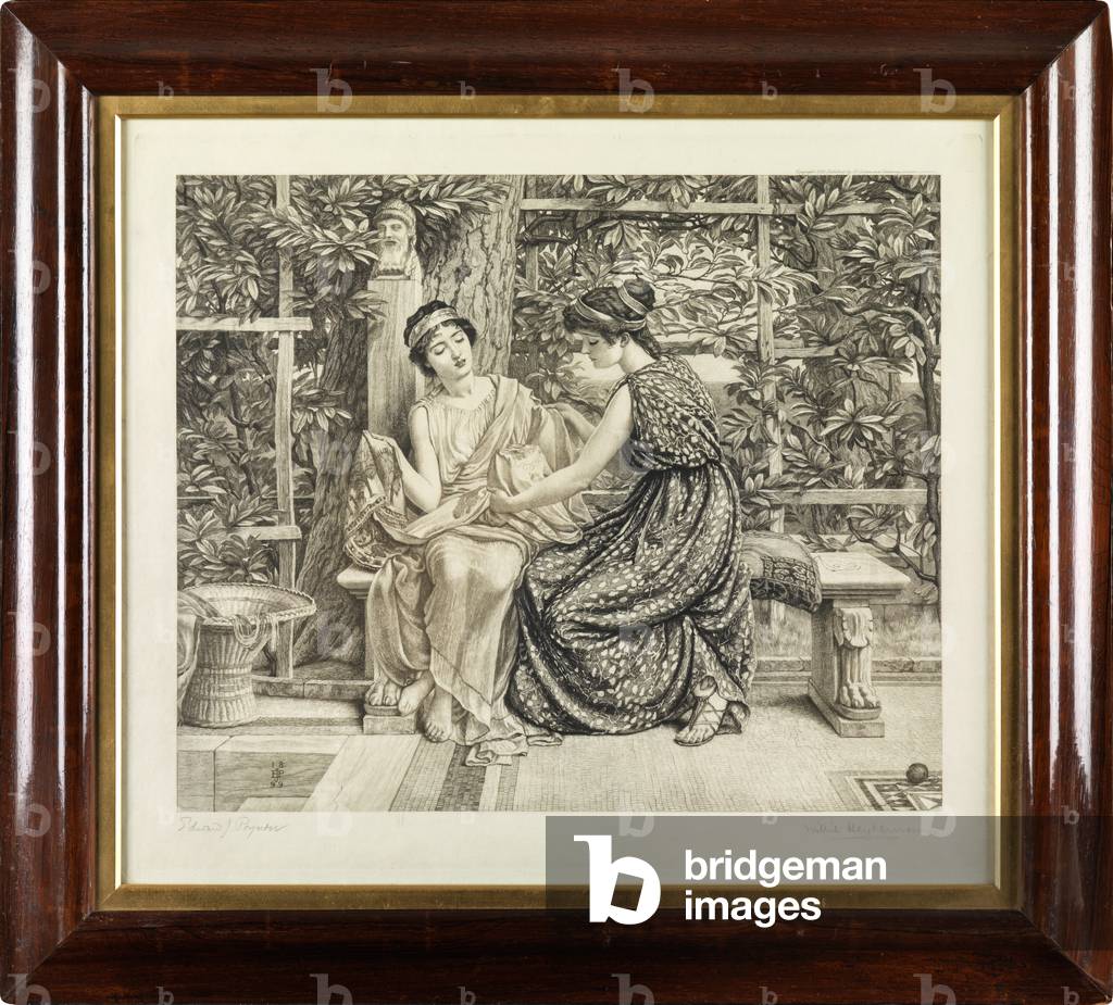 "Elena e Hermia (incisione)" di Willie Heydemann