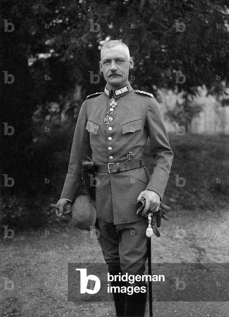 Bild von Fotografie "Kronprinz Rupprecht von Bayern" 1915, b/w