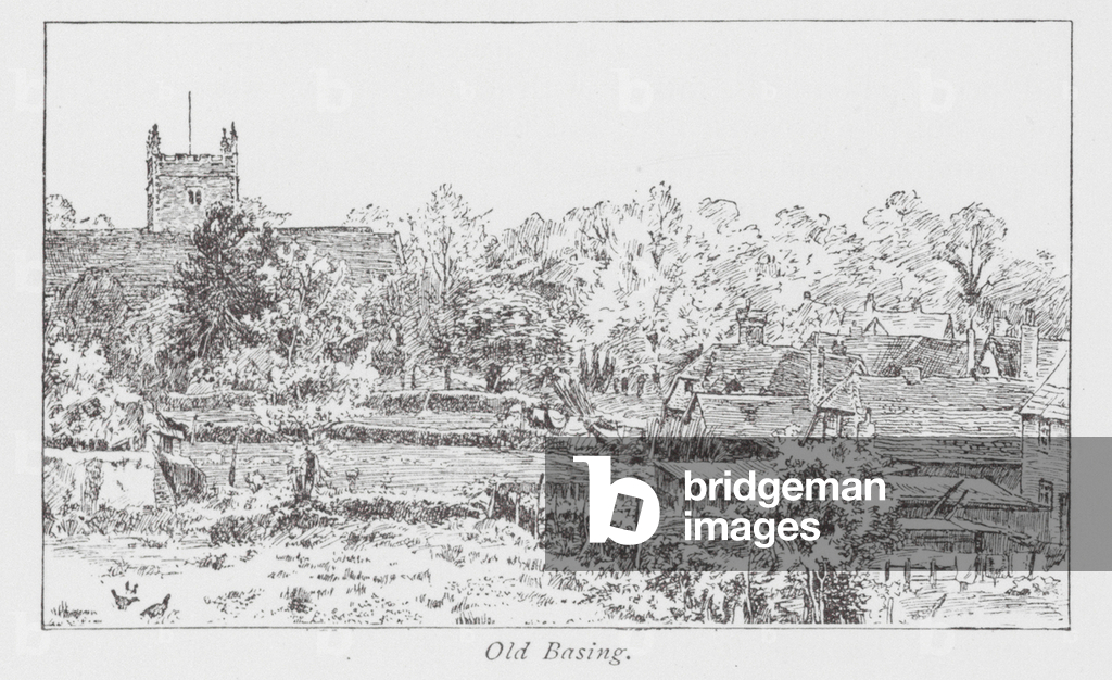Old Basing (litho)