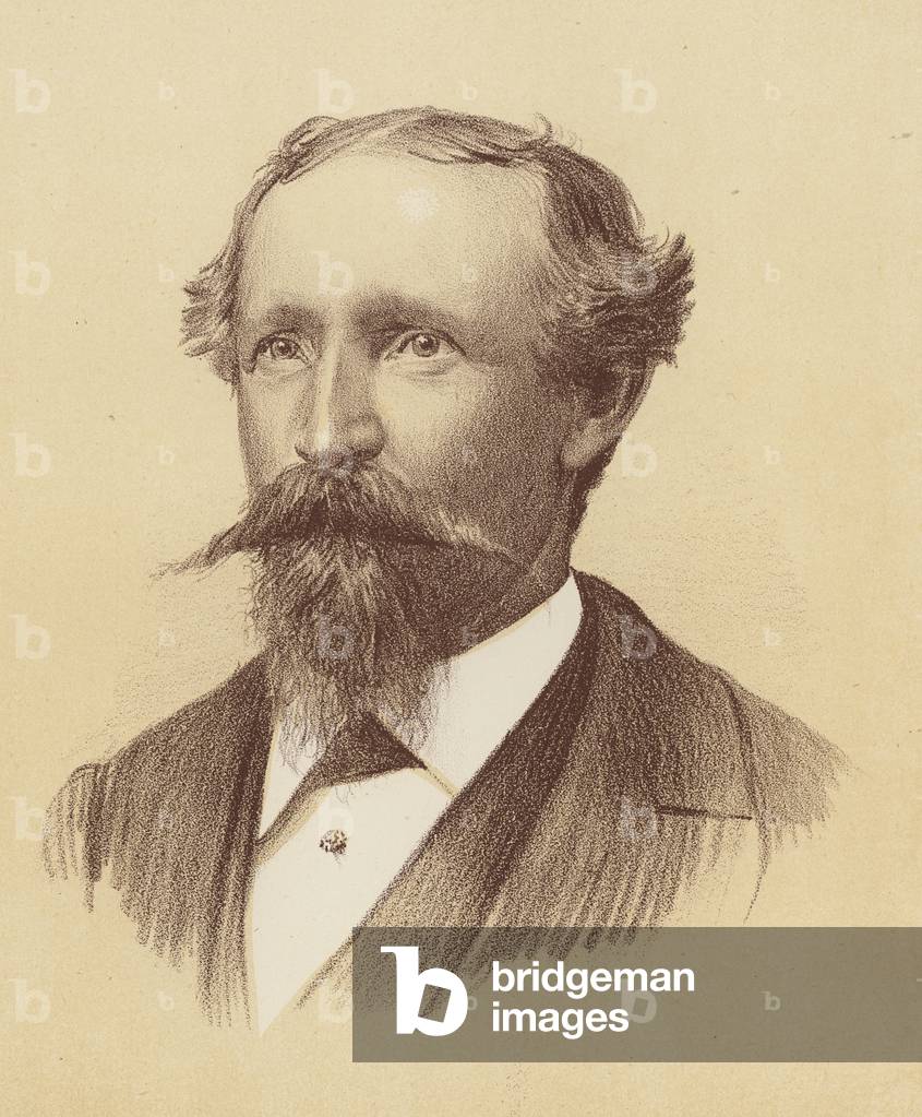Immagine di Stampa "Bernhardt Otto Holtermann (litografia a colori)" di Australian School