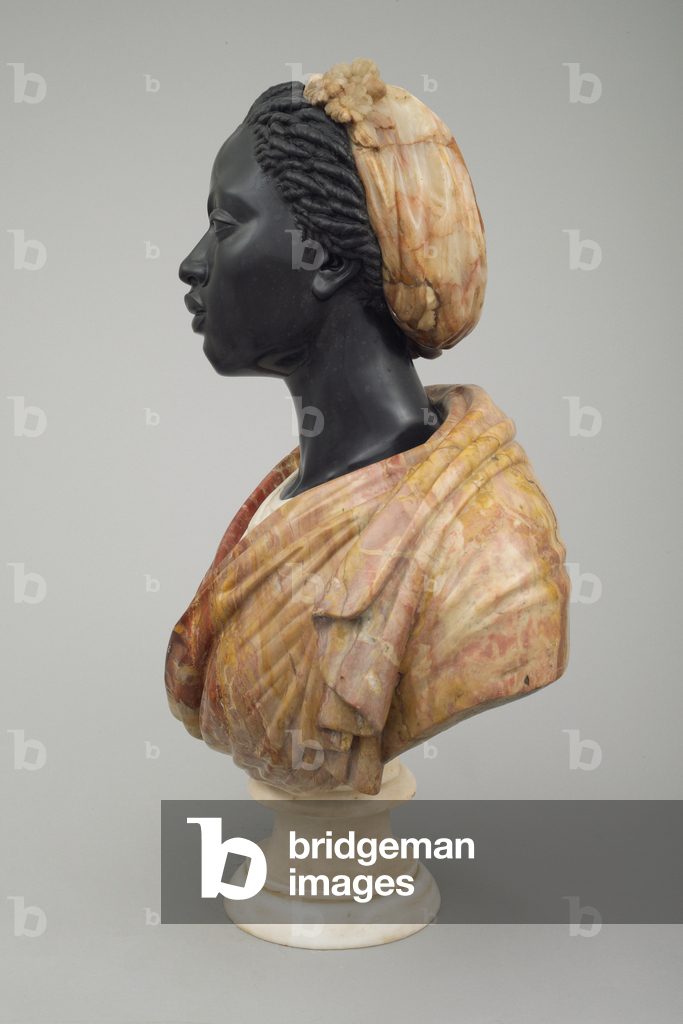 Busto di donna, Roma, Italia, 1650 circa (marmo)