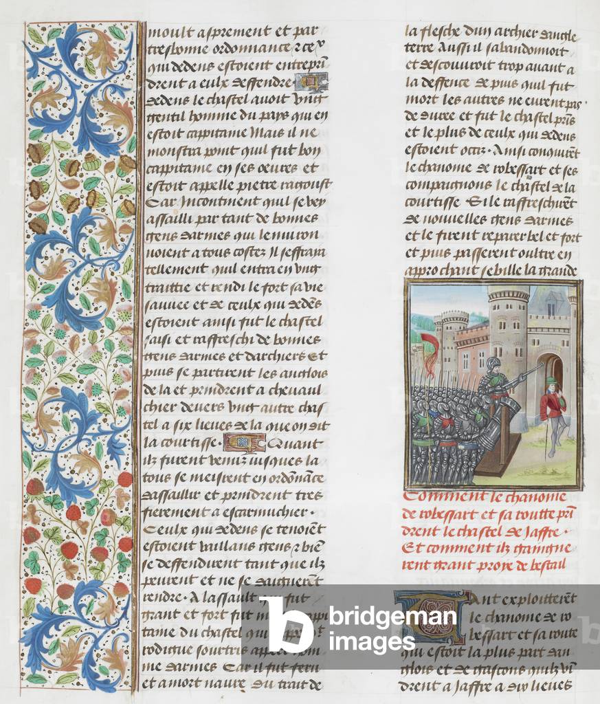 Du Bois und Arteveldt töteten siebenunddreißig Männer; der Canon von Robessart greift Jaffre an.