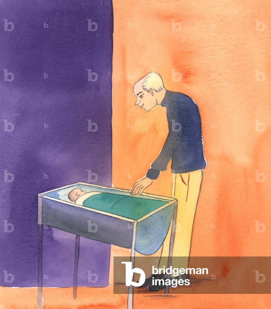 Solo in cielo Dio può finalmente dimostrare la pienezza del Suo amore per noi, 2002 (w/c su carta)