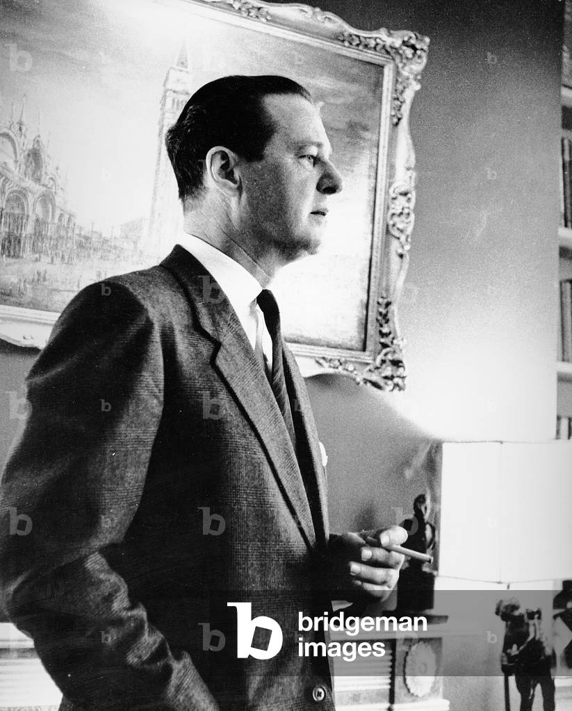 Immagine di Fotografia "Terence Rattigan" 1960 di Mark Gerson, b/w