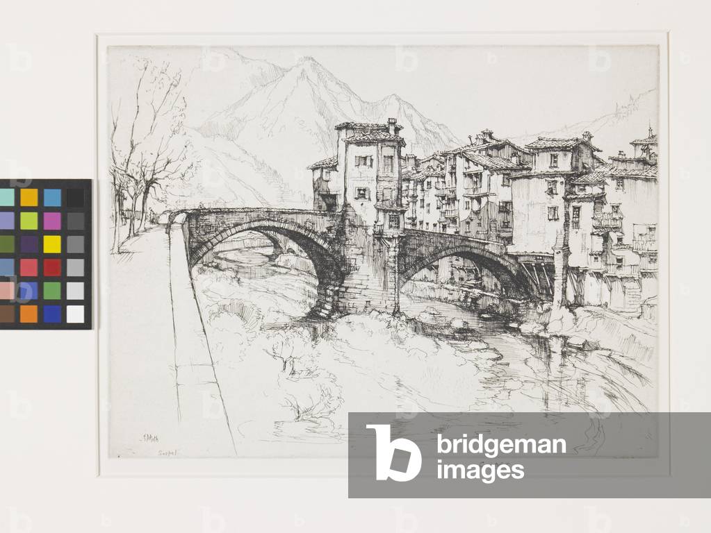 Bridget At Sospel (Ätzen)