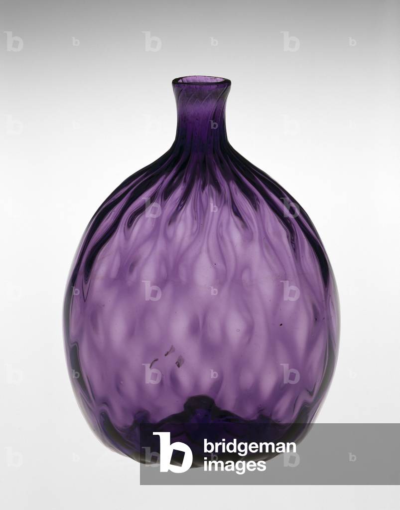 Image of Decorative Arts depicting Pocket Bottle 1769 by Henry William Stiegel