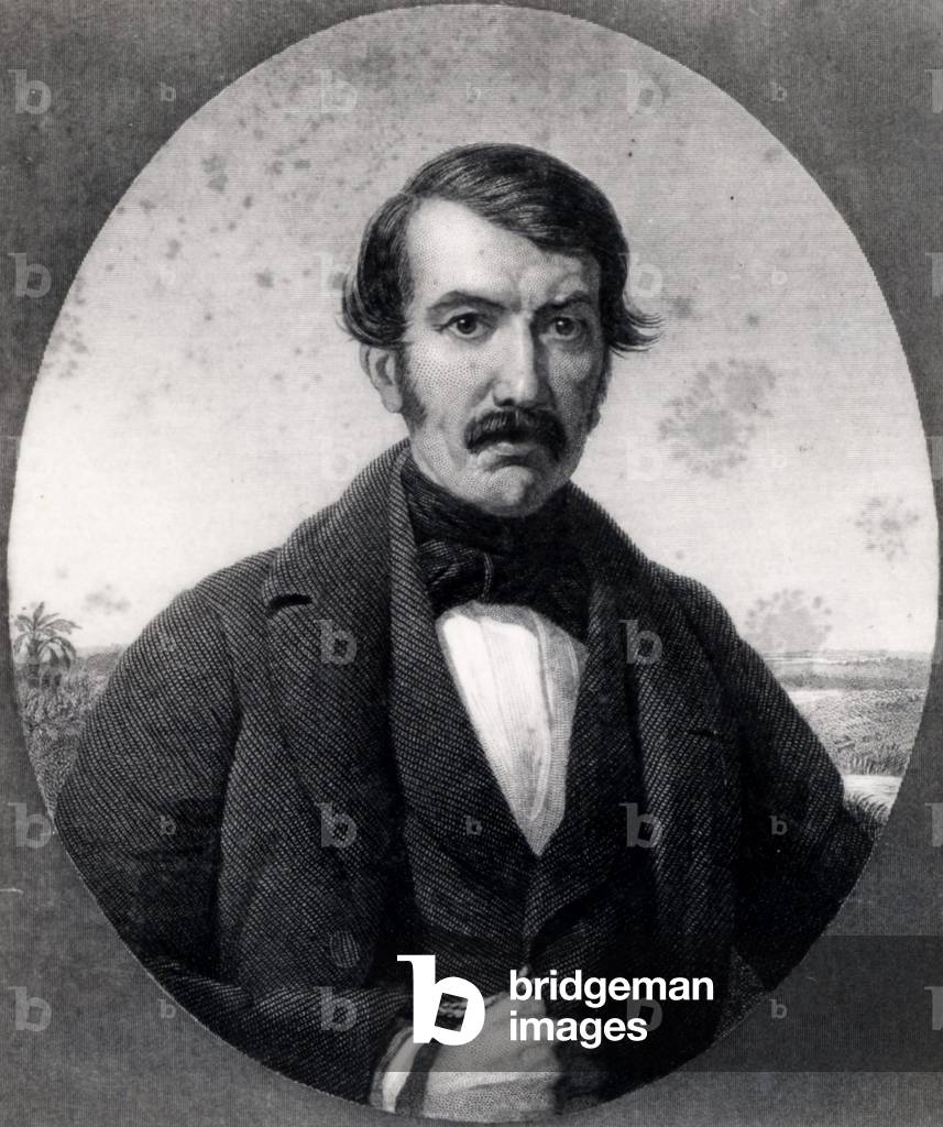 Image of Engraving depicting Portrait of David Livingstone 1801