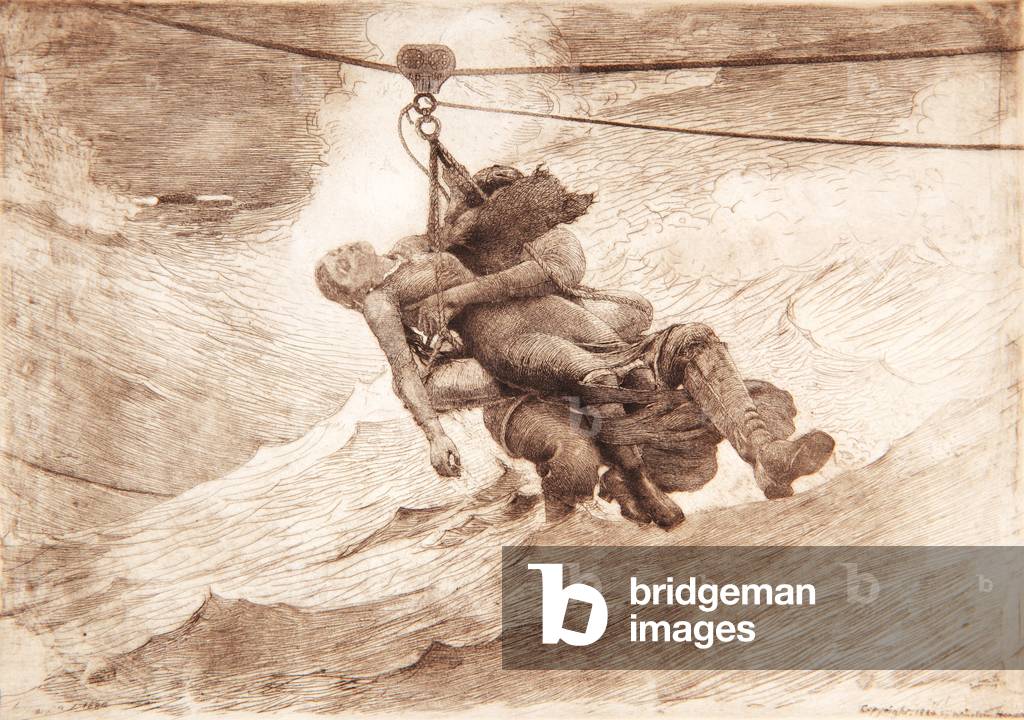 la vita linea, 1884 (acquaforte)