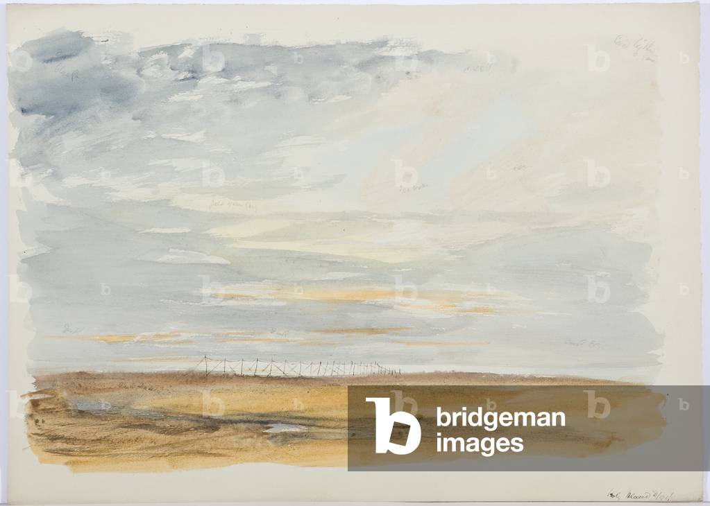 Immagine di Disegno "1916 circa (matita e acquerello su carta)" 1916 di Daniel Oliver