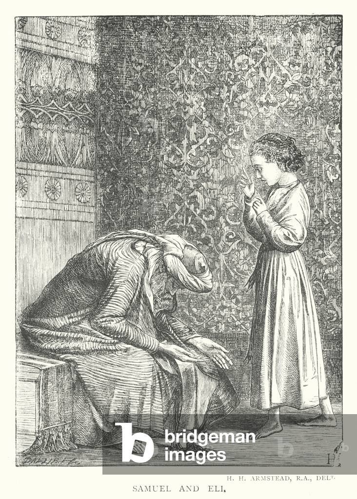 Samuel e Eli (incisione)