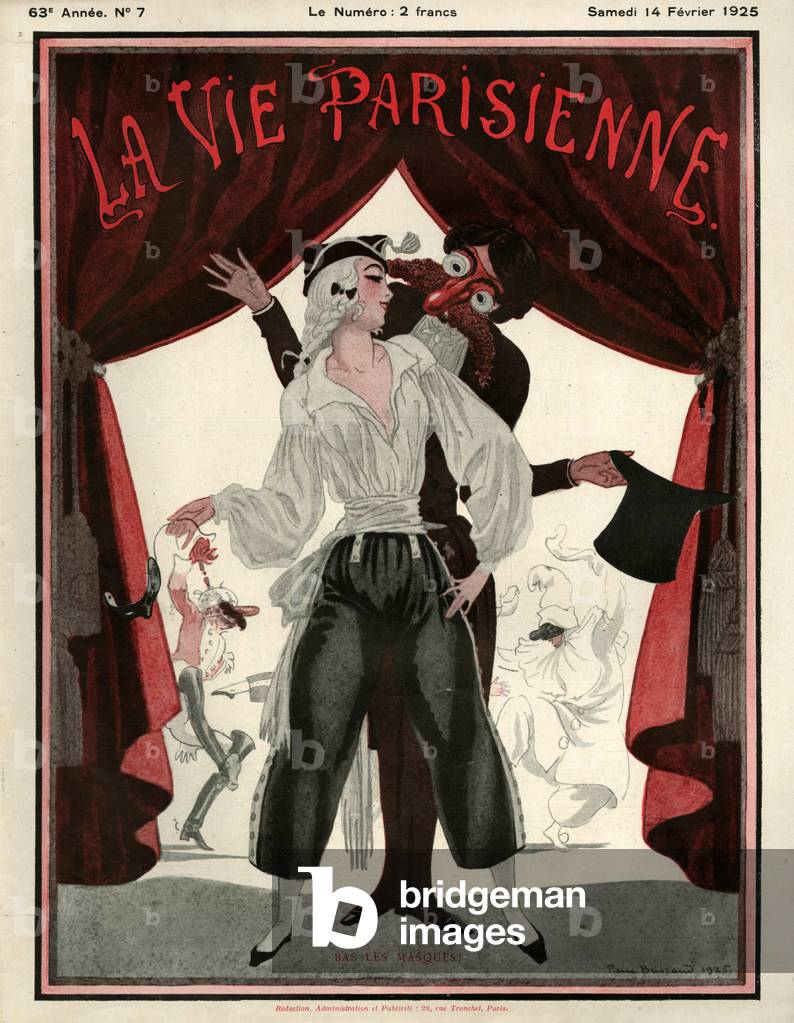 Image de Estampe représentant La Vie Parisienne 1925 par Pierre Brissaud