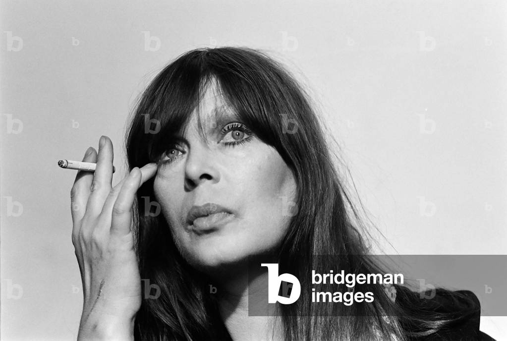 Immagine di Fotografia "Nico" 1982 di Marcello Mencarini, b/w
