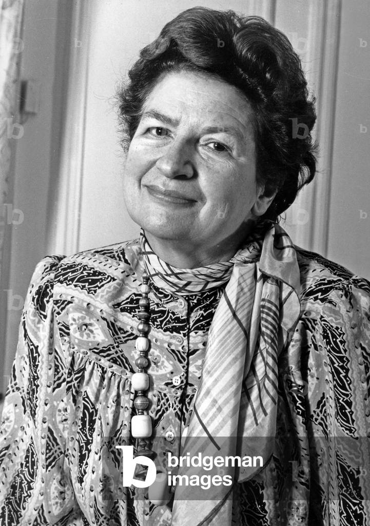 Bild von Fotografie "P.D. James" von Louis Monier, b/w