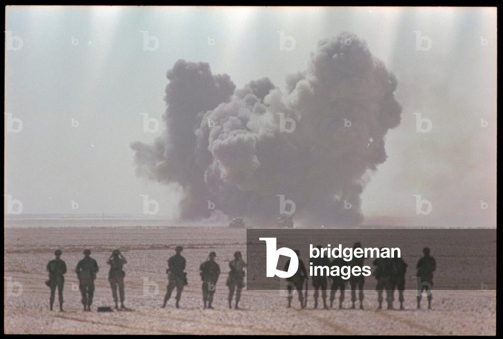 Image of Test of mine clearing line charge (MCLC) used to clear by ...