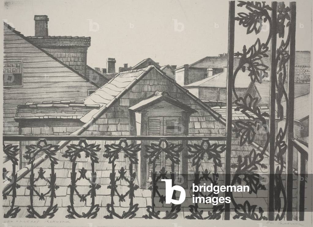 New Orleans Iron Work (litografia)