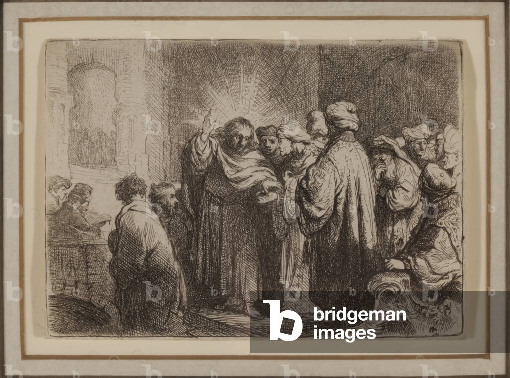 Die Tribute Geld, c. 1635 (Radierung)