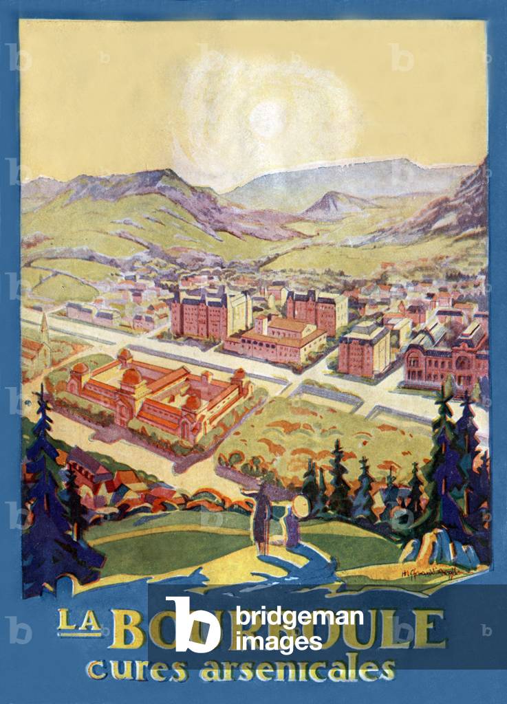 Immagine di Manifesto "Pubblicità per Bourboule" 1920