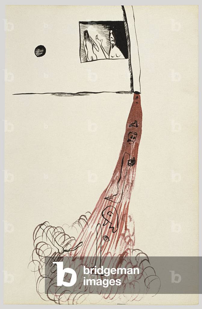 Immagine di Disegno "The Murder House" 1940 di Lucian Freud