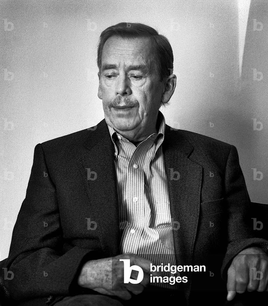 Czech Republic / Czechoslovakia: Vaclav Havel (1936-2011), b/w