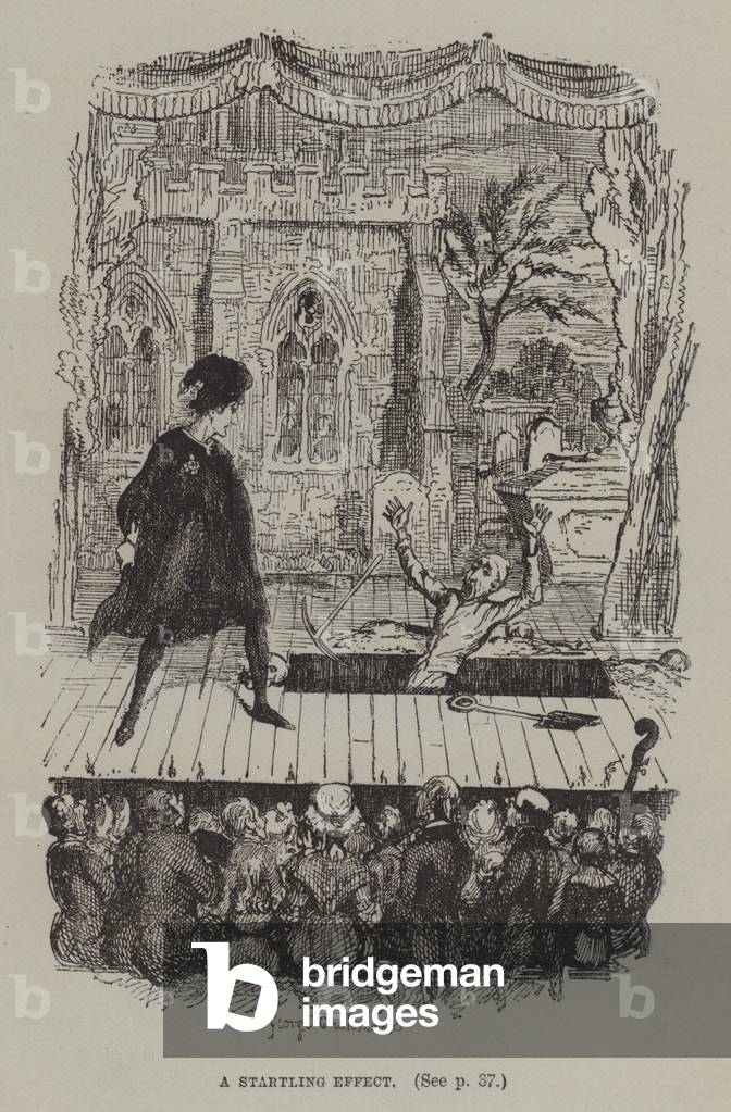 "Un effetto sorprendente (incisione)" di George Cruikshank