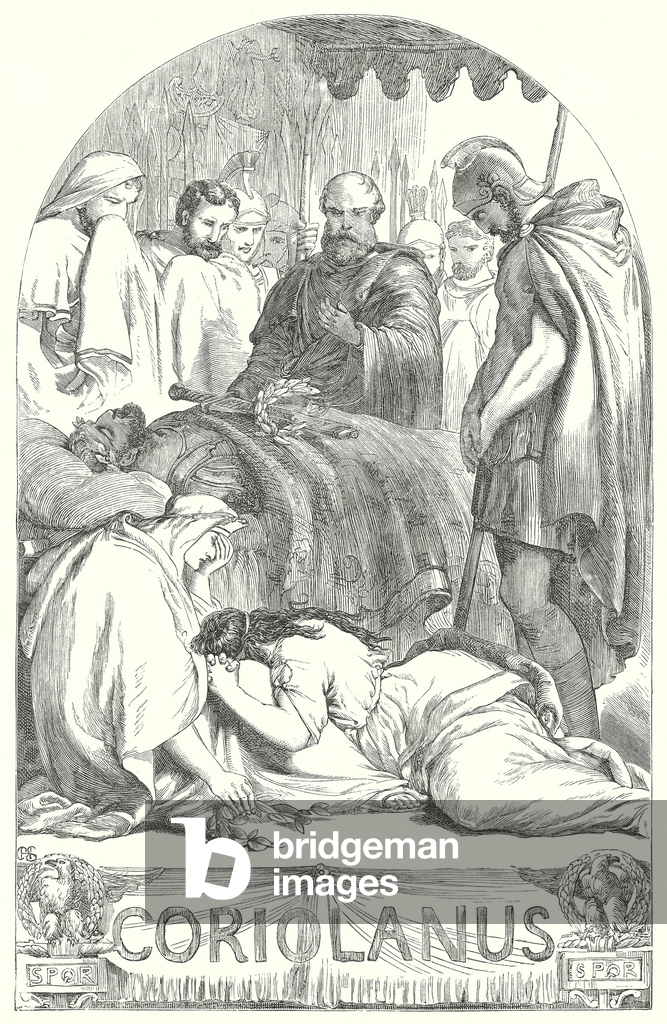 Image de Gravure représentant Coriolanus (gravure) 1801 par Henry Courtney Selous