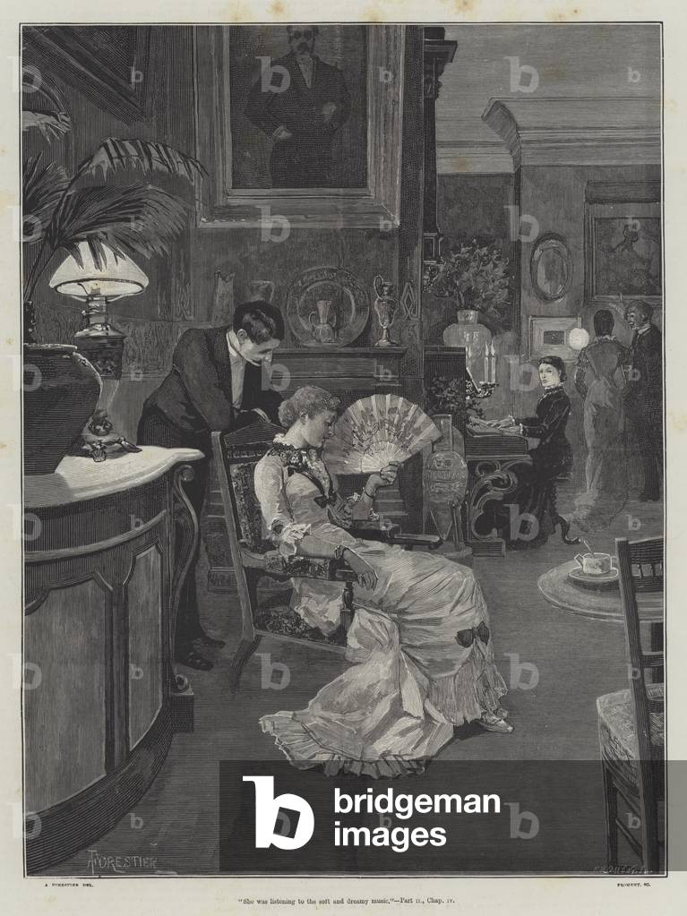 They Were Married, by Walter Besant and James Rice (engraving)