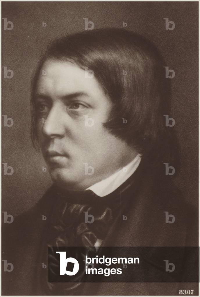 Ritratto di Robert Schumann (incisione)
