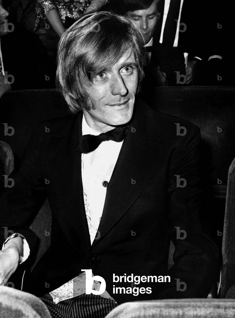 Singer Nino Ferrer in The 60'S (b/w photo)