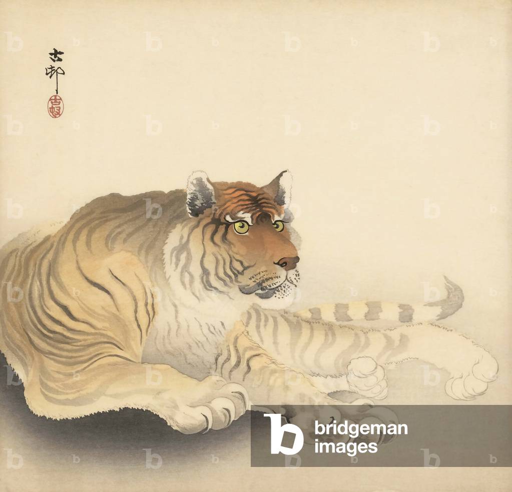 Tigre, XX secolo (stampa giapponese)