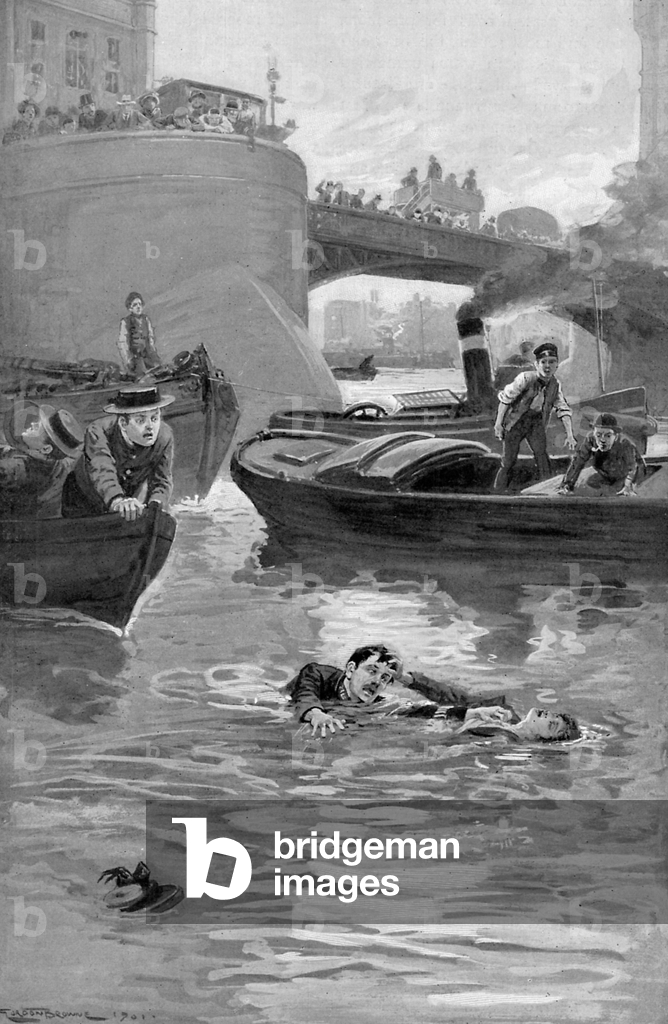 Gerettet! (Litho)