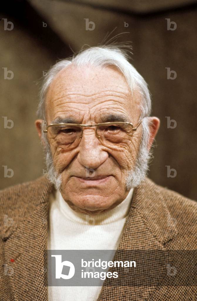Image de Photographie représentant Charles Vanel A L'Emission Tv L'Oasis Le 13 Juillet 1979 (photo) 1979
