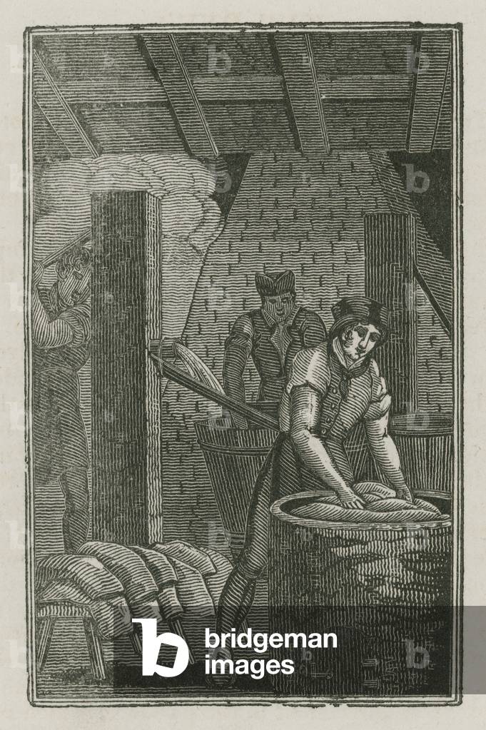 "Der Färber (Gravur)" von English School