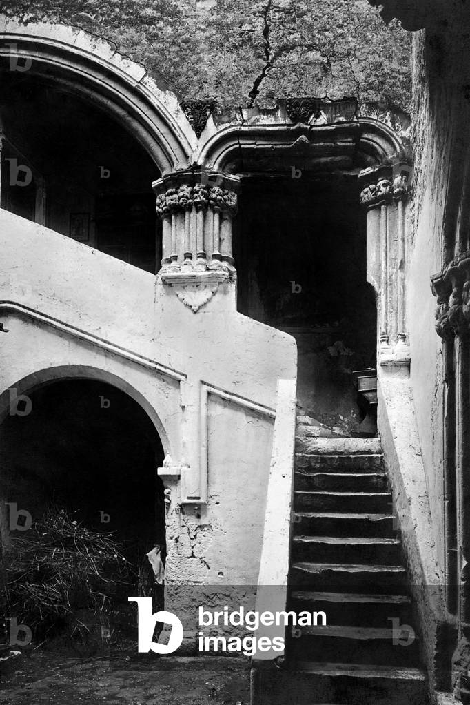 Martullo House, Carinola, Campania, Italia, 1910-20 (foto b/n)