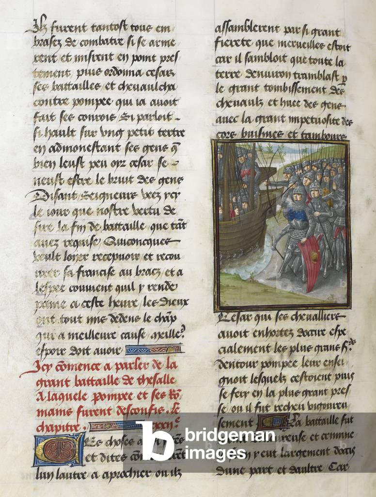 Die Schlacht des Pharsalus (Buch 10, 32).