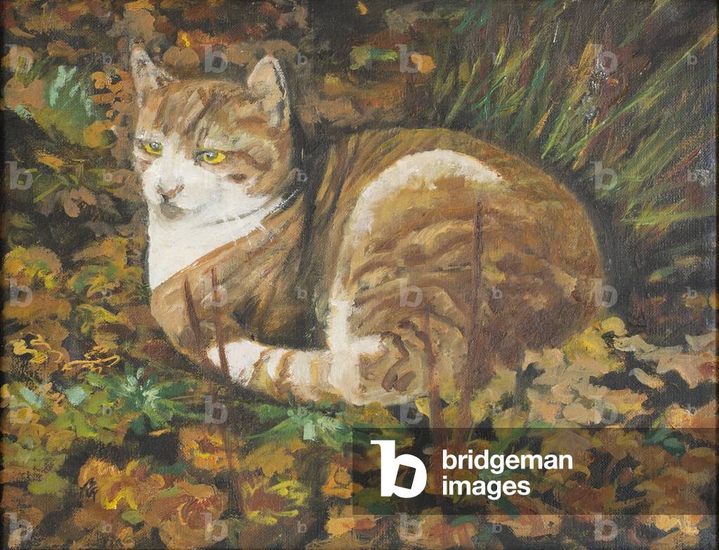 Foglie d'autunno, 2002 (olio su tela)