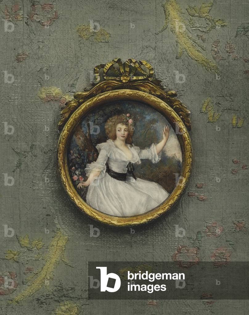 "Ritratto di una donna sconosciuta (colore lito)" di Peter Adolf Hall