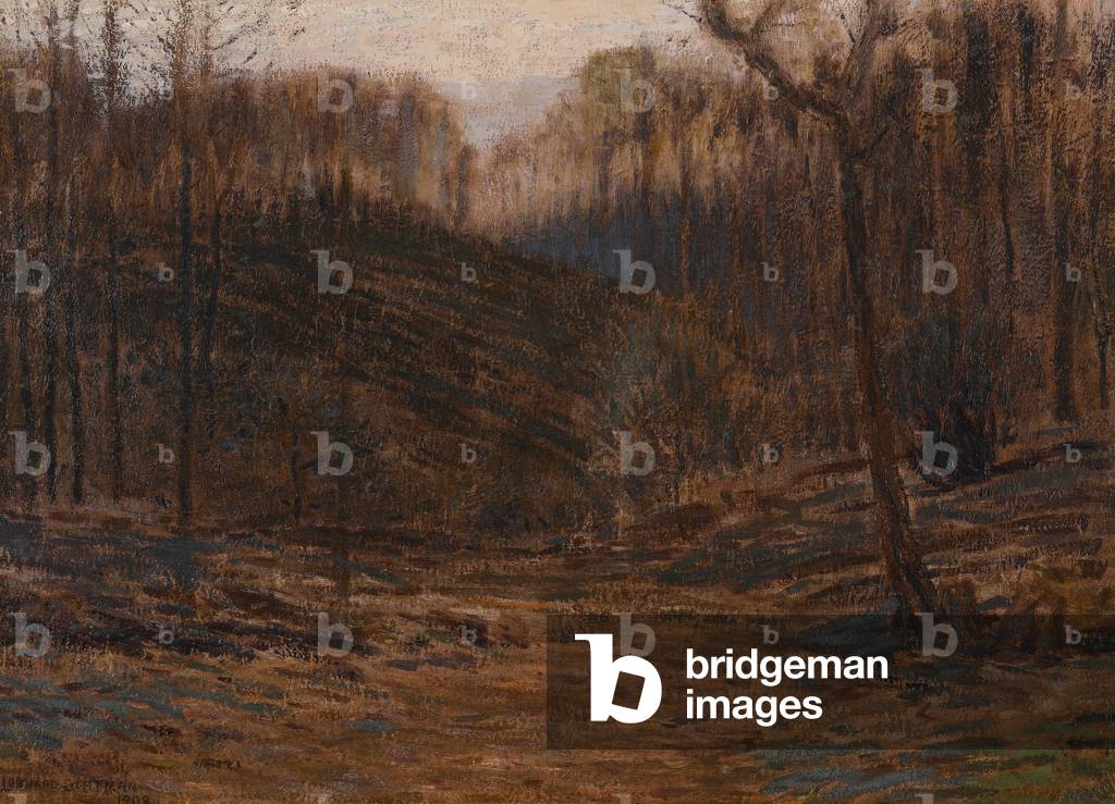 Dämmerung - Frühling, 1890 (Öl auf Leinwand)