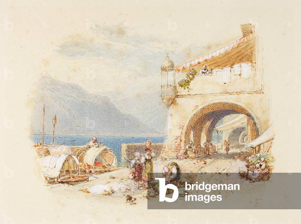 Bellagio, Lago di Como, c.1850-75 (senza carta)