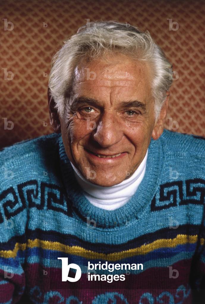 Immagine di Fotografia "Ritratto di Leonard Bernstein" di Don Hunstein