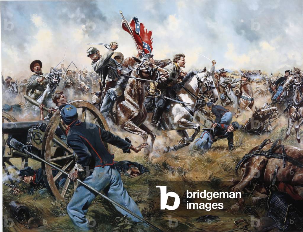 Gray Commanches - 1989 (oil on canvas)