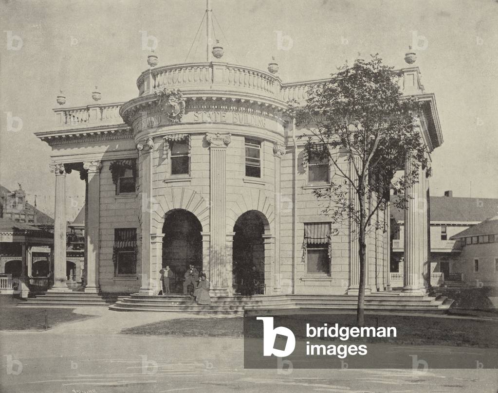 Immagine di Fotografia "Edificio di Rhode Island (foto b/n)" di American Photographer, b/w