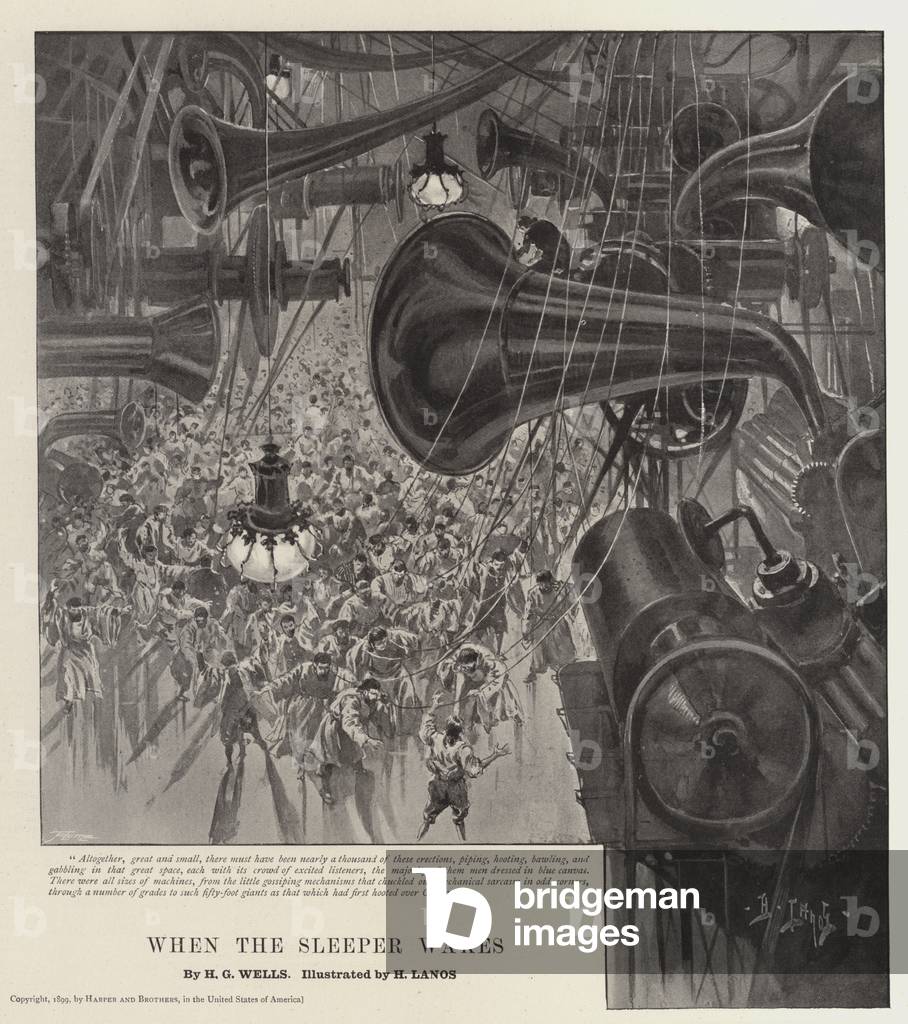 Wenn der Schläfer wacht (Litho)