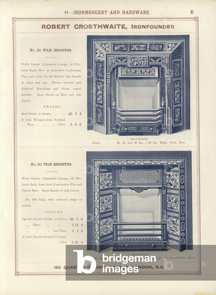 Page from The Architect's by English Artist