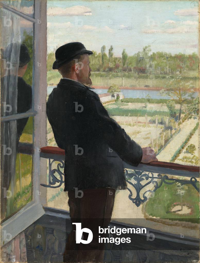 Porträt des schwedischen Malers Karl Fredrik Nordstrom (1855-1923) 1882 (Öl auf Leinwand)